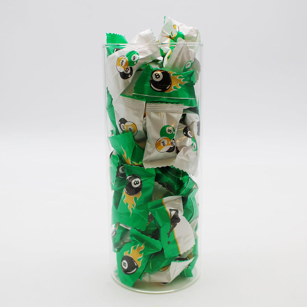 Thumbnail: Naturejam Billiards Peppermints 100 Count - Individually Wrapped Mints
