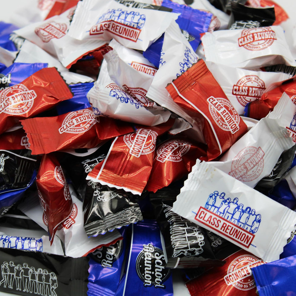 Thumbnail: Class Reunion Peppermints 100 Count - Nostalgic Individually Wrapped Mints