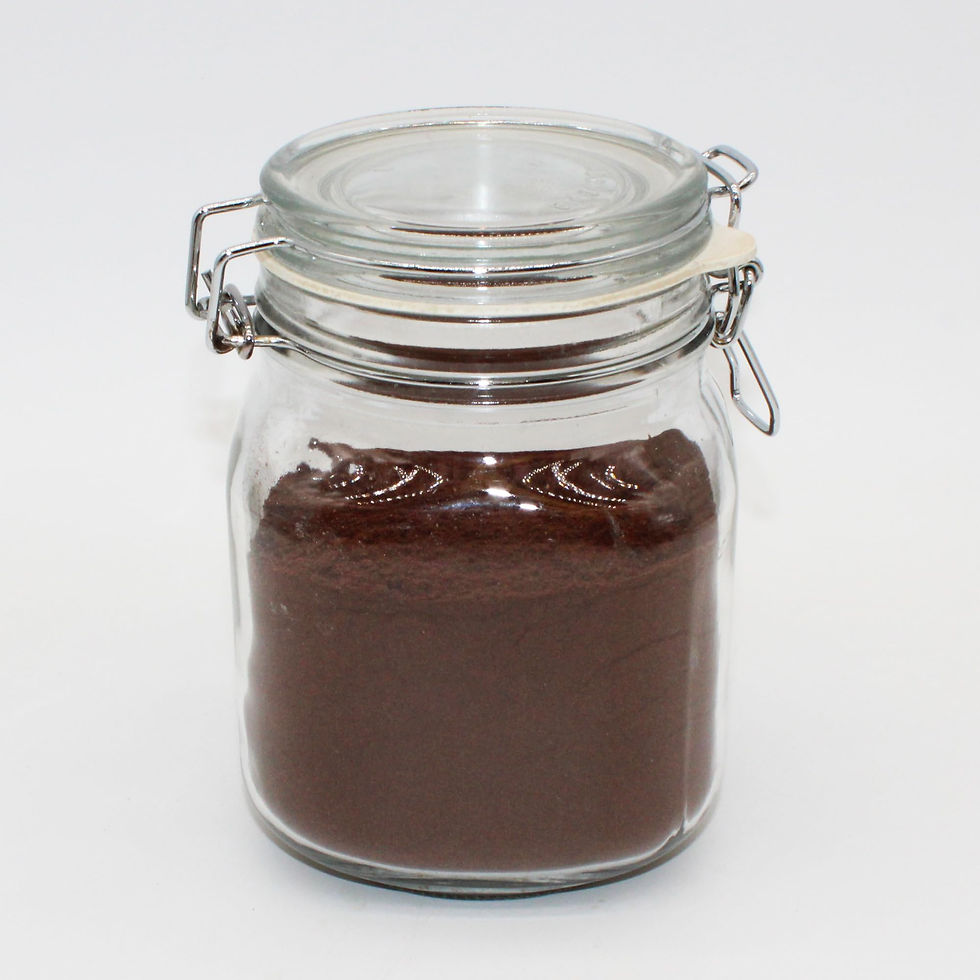 Thumbnail: Naturejam Chocolate Snow Sugar 1 lb - Non-Melting Powdered for Baking