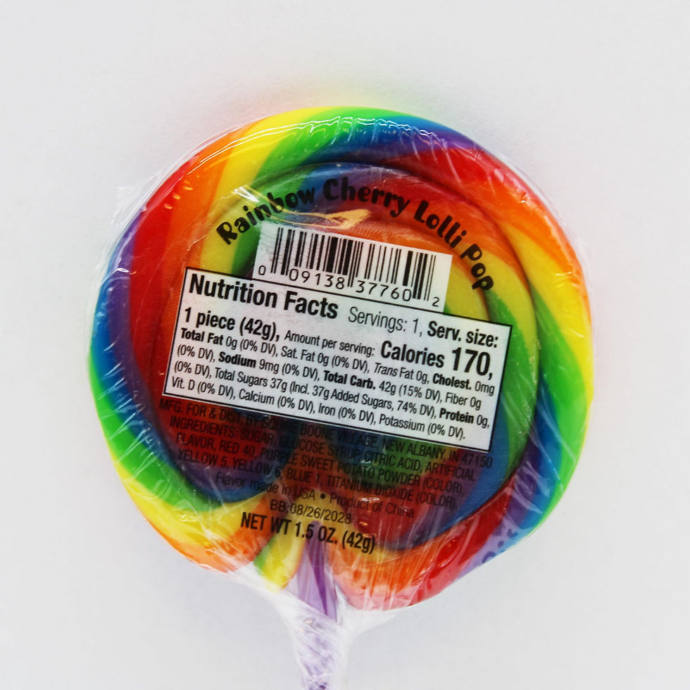Thumbnail: Naturejam Baseball Lollipops 2 Inch - 3 Count Sports Party Candy Favors