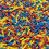 Thumbnail: Colombian Flag Sprinkles BULK Jimmies 1 POUND- Yellow, Blue & Red Colored
