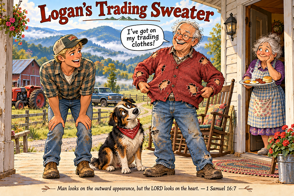 Logan’s Trading Sweater