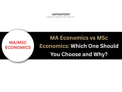 MA Economics vs MSc Economics