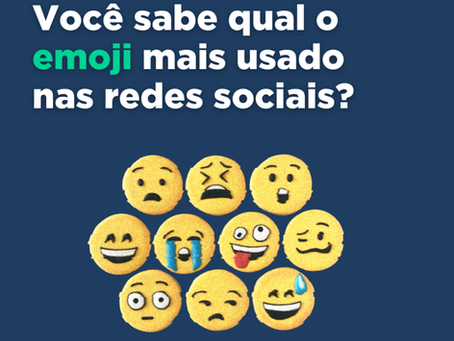 Qual o emoji mais usado nas redes sociais?