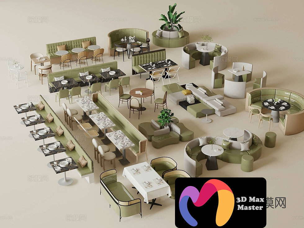 COMMERCIAL SPACES 3D MODEL – ELEVATE YOUR ARCHITECTURAL VISUALIZATION