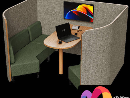 Free 3D Desk Models by 3DMaxter – Perfect for Workspace Visuals