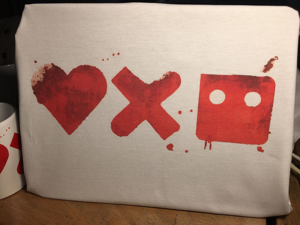 Love Death and Robots Graffiti T-Shirt - Inspired by Netflix Series