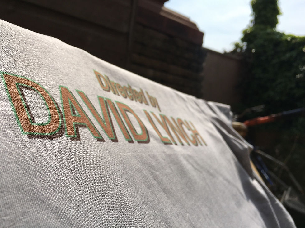 Thumbnail: Twin Peaks 'Directed By David Lynch Logo T-Shirt - Inspired by Opening Credits