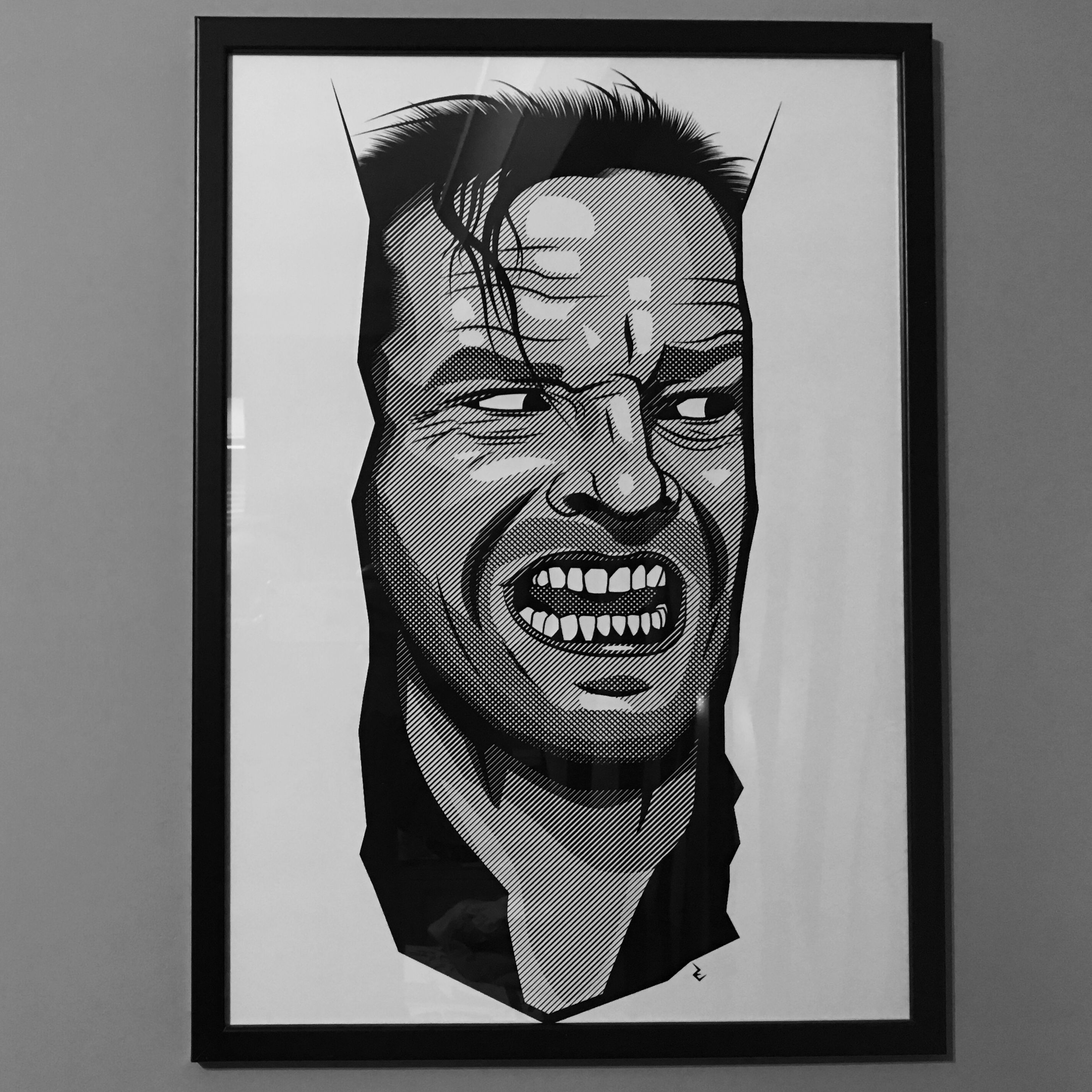 The Shining Here's Johnny Large A2 Poster Print - Limited Quantity