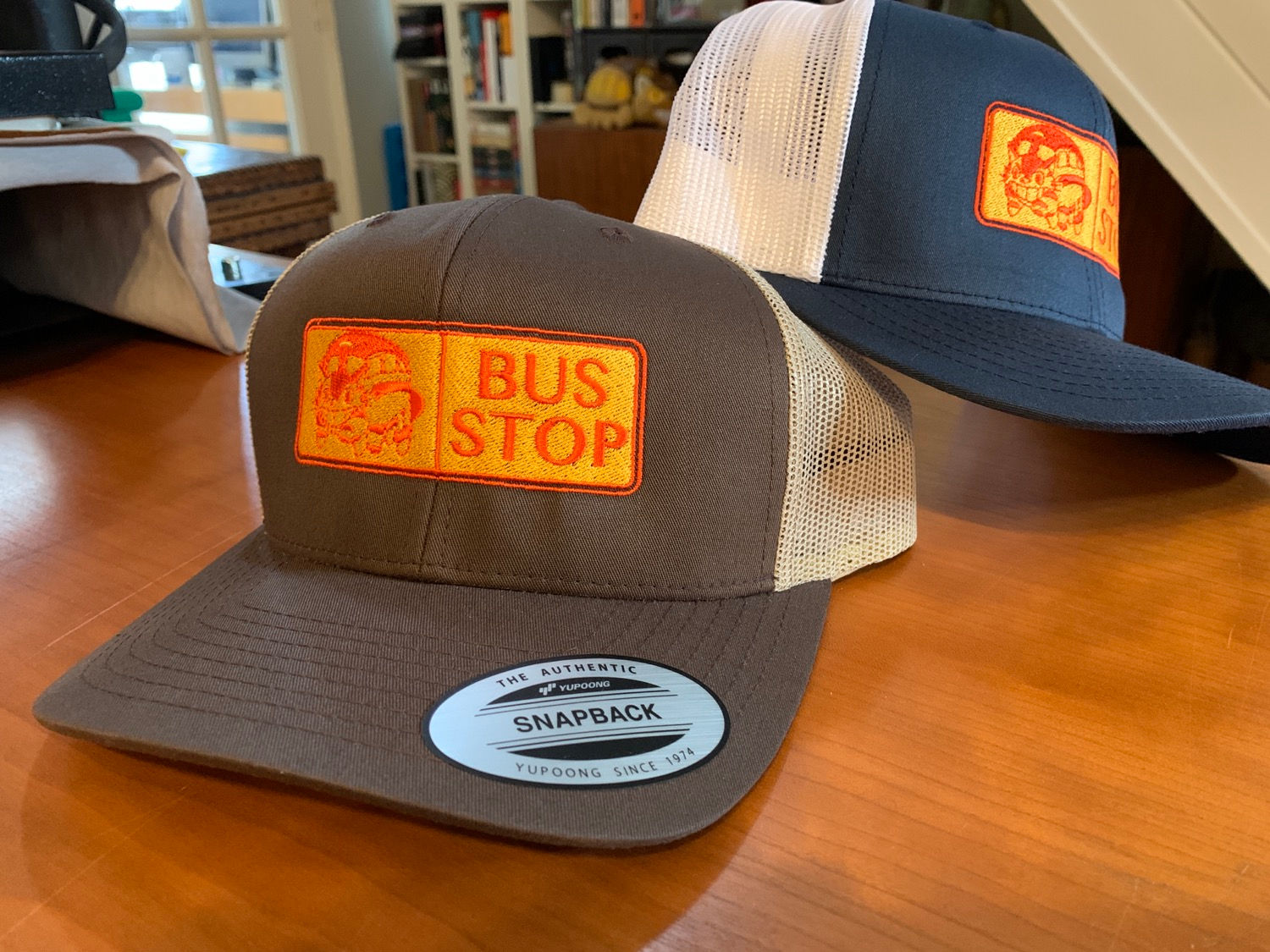 Totoro Cat Bus Stop Snapback Trucker Mesh Catbus Cap - Hat by Rev-Level