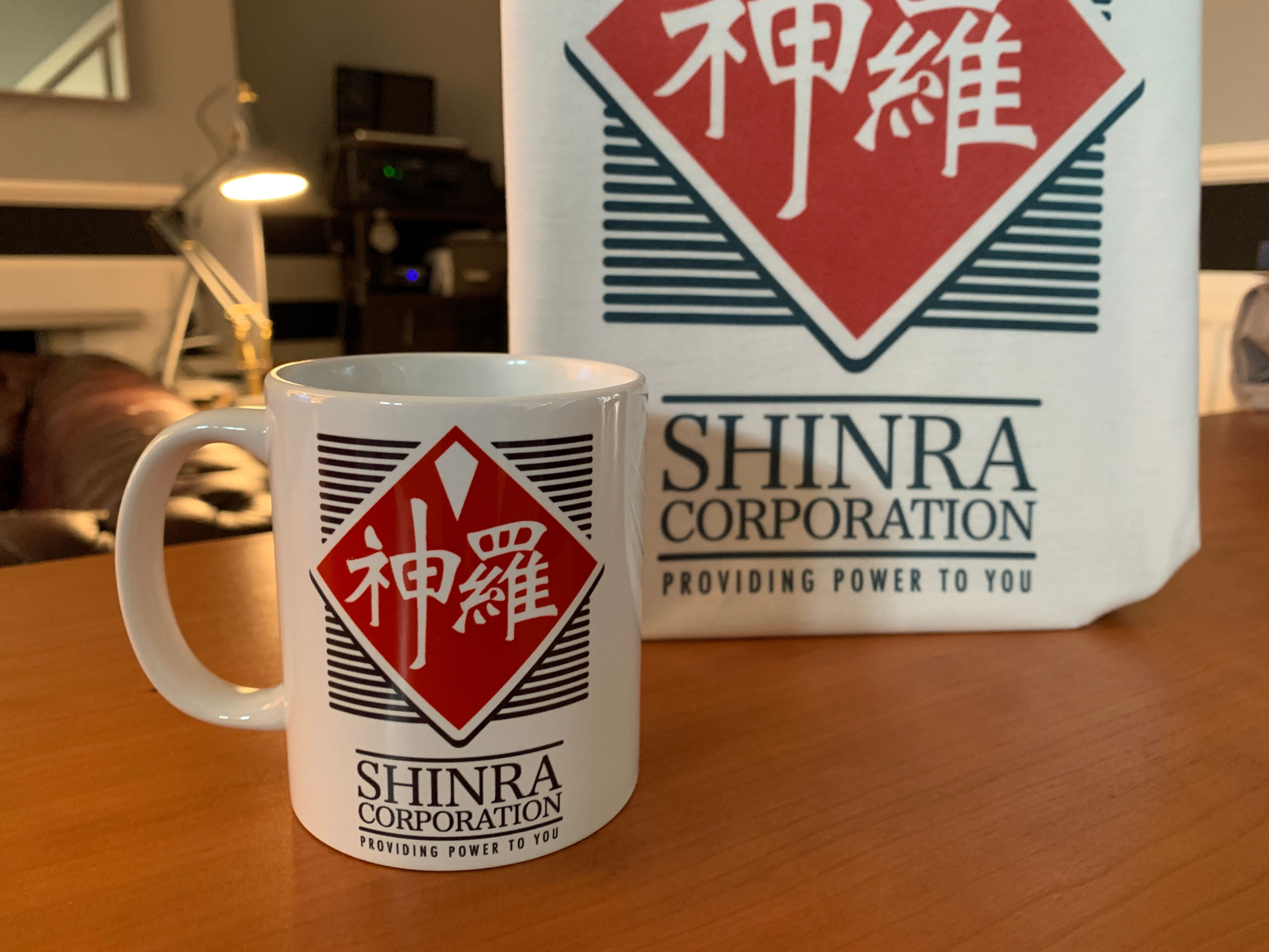 Final Fantasy VII Shinra Corp Mug - FF7 Coffee Cup