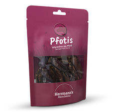 Gezonde hondensnack worstjes paard of rund