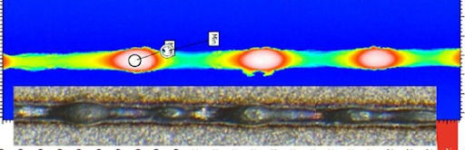 defects from high speed welding includes humping and undercuts