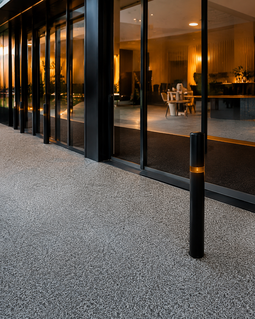 Commercial resin bound surfacing