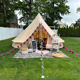 Glamping tent