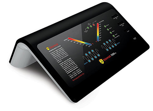 Professional/single BioMat EMF block digital controller is included with the BioMat professional and single sizes