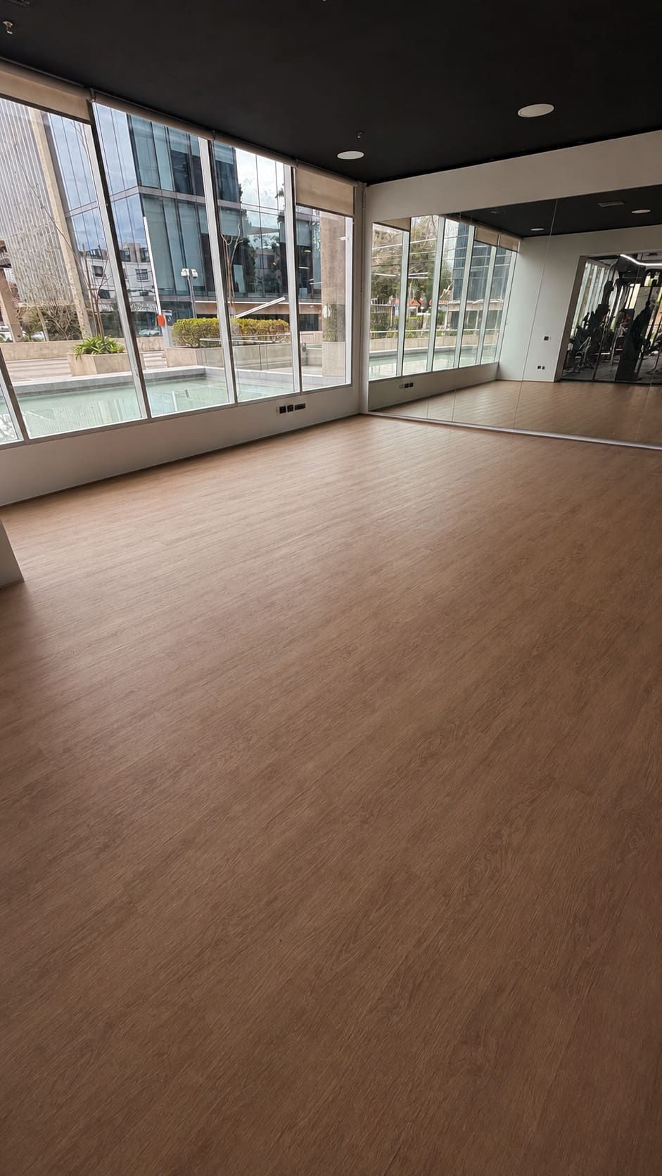 Constructora Rigor, proyecto de Remodelación gimnasio, área kinesiología