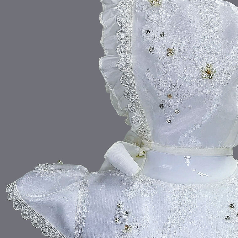Vestido de Bautizo Blanco