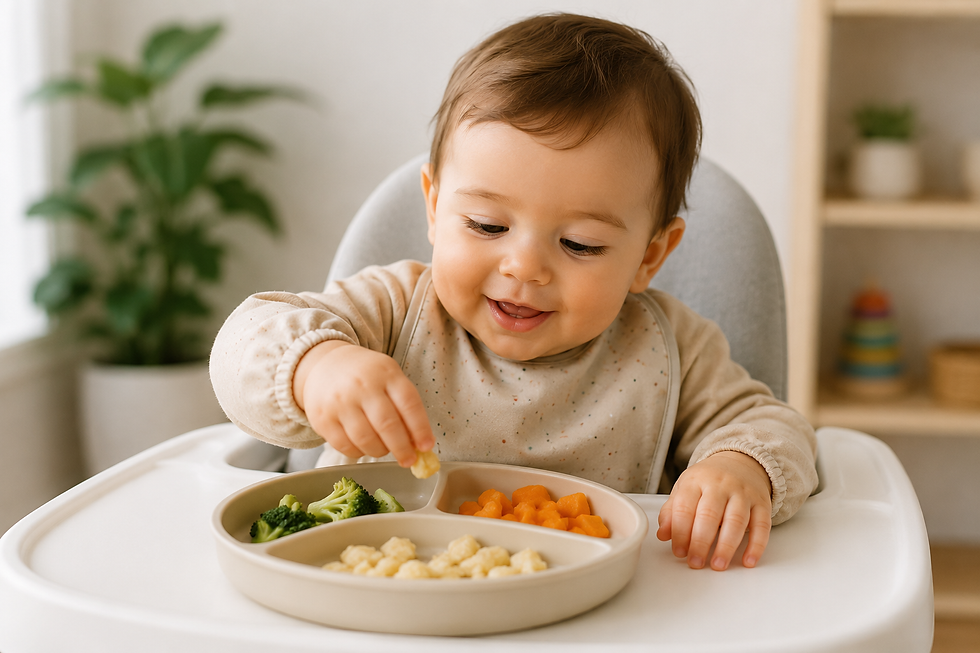 Cuándo Empieza a Comer Solo un Bebé