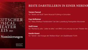 Nominierung Deutscher Musical Theater Preis 2023