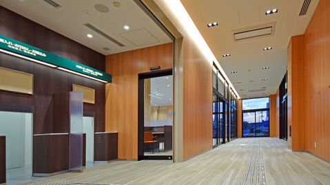 一級建築士事務所 株式会社オリナス／設計・デザイン事例／JA山口県 周南統括本部：金融棟