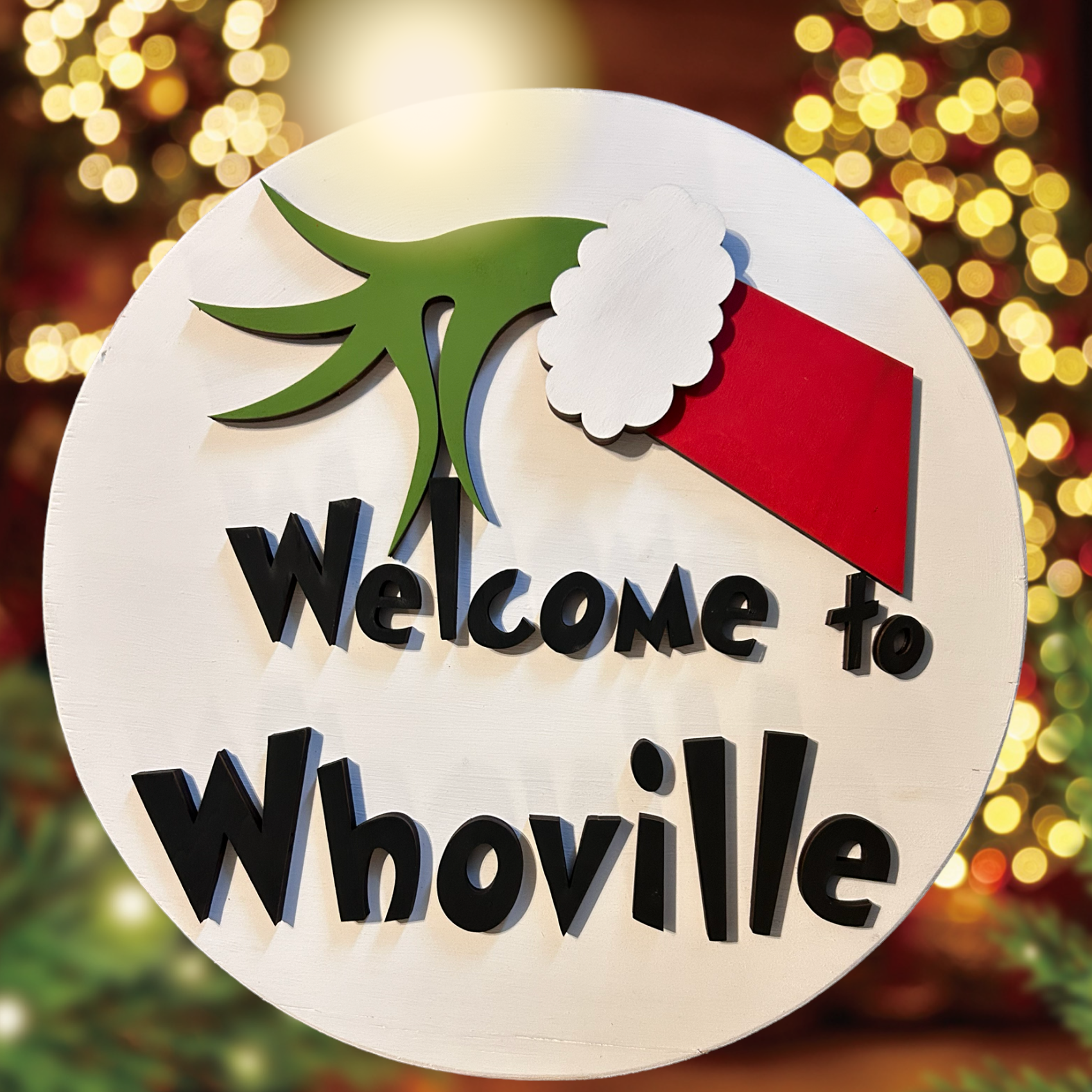 Welcome to Whoville Sign