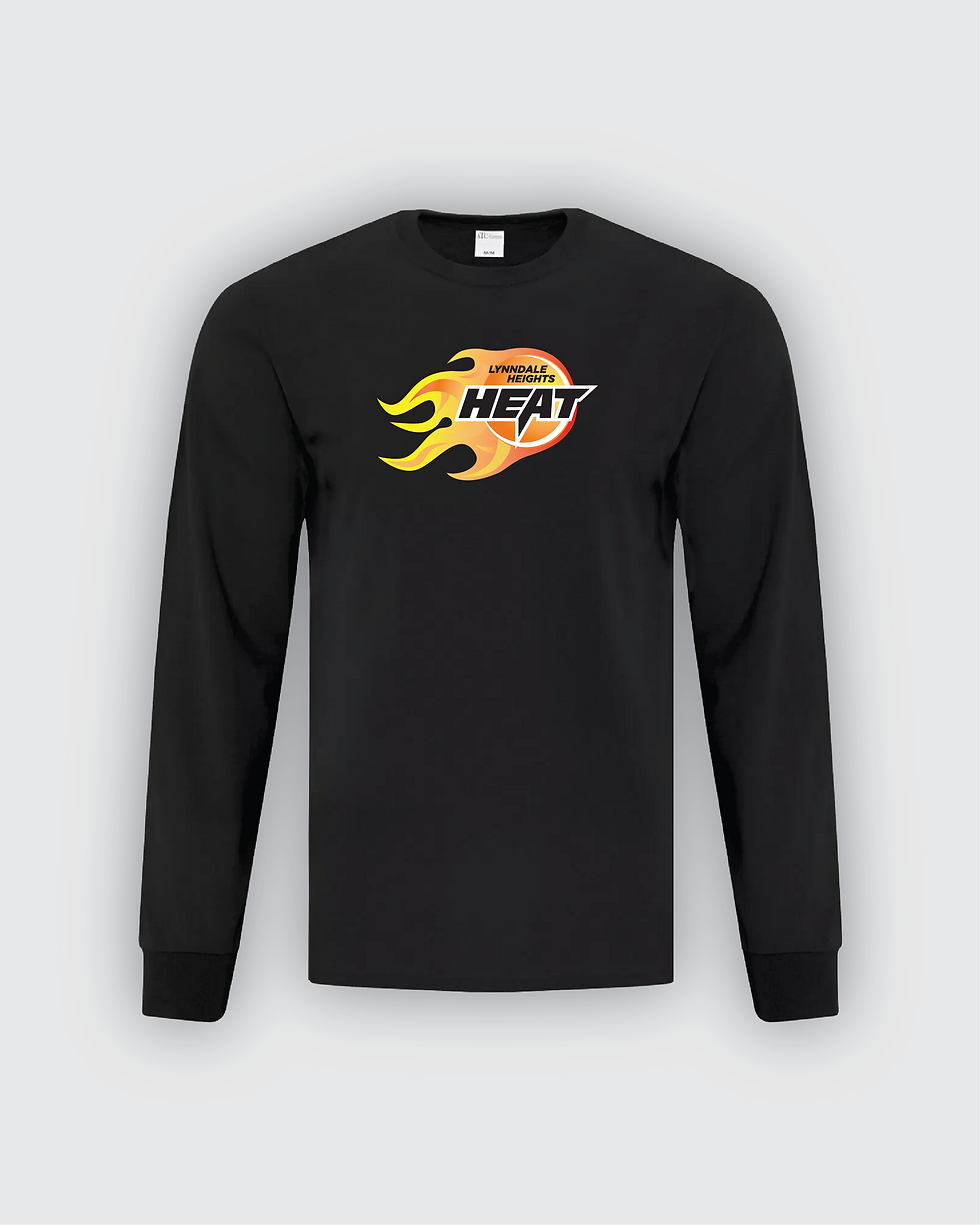 Black Cotton Long Sleeve