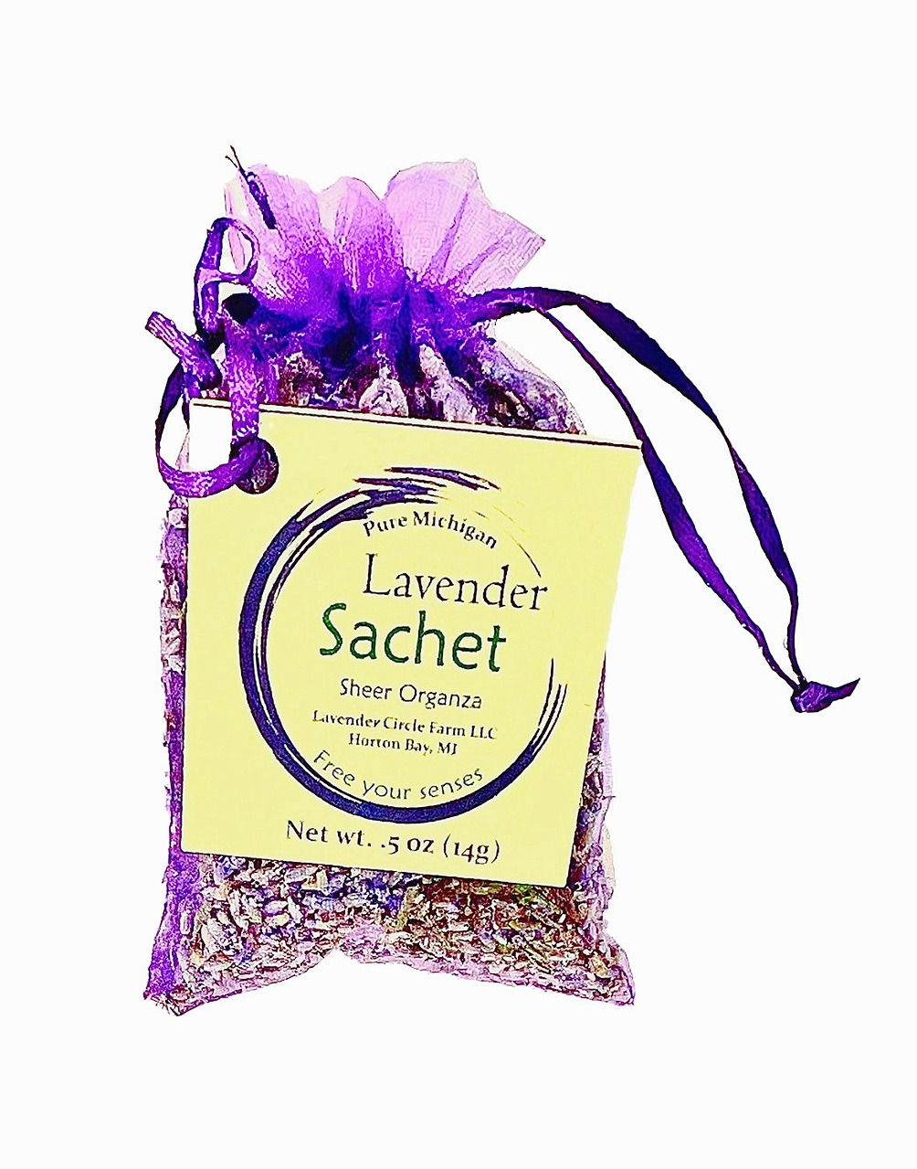Lavender Sachet (Organza)