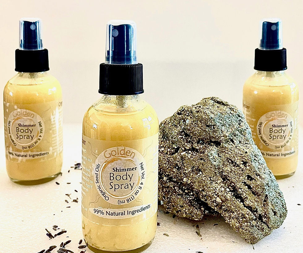 Golden Shimmer Body Spray (8oz or 4oz)