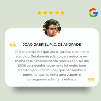 Avaliação sobre a Farmácia de Manipulação Curante