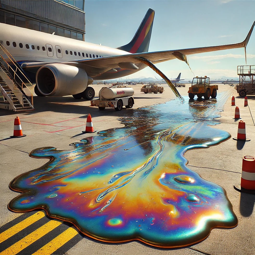 Aviation Fuel Spill