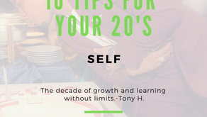 10 Tips For Your 20's