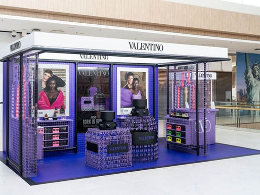Valentino Beauty traz ao Rio de Janeiro experiência sensorial para o lançamento de das fragrâncias Born in Roma Purple Melancholia