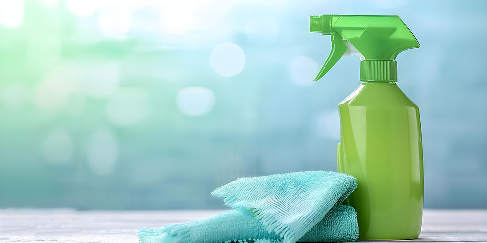 ecofriendly-cleaning-set-green-cleaner-bottle-matching-cloth-sustainable-surface-cleaning-