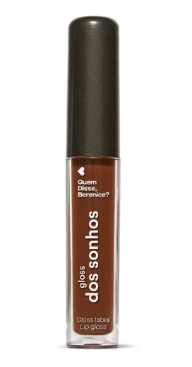 Gloss Labial Marrom Castanhex Dos Sonhos da Quem Disse, Berenice?