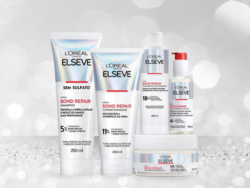 L’ORÉAL PARIS APRESENTA ELSEVE BOND REPAIR, INOVAÇÃO DE REPARAÇÃO PROFUNDA COM TECNOLOGIA PATENTEADA