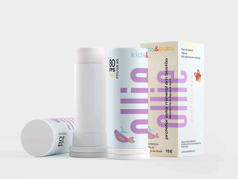 PROTETOR SOLAR INFANTIL EM BASTÃO MINERAL FPS 80 FPUVA 30