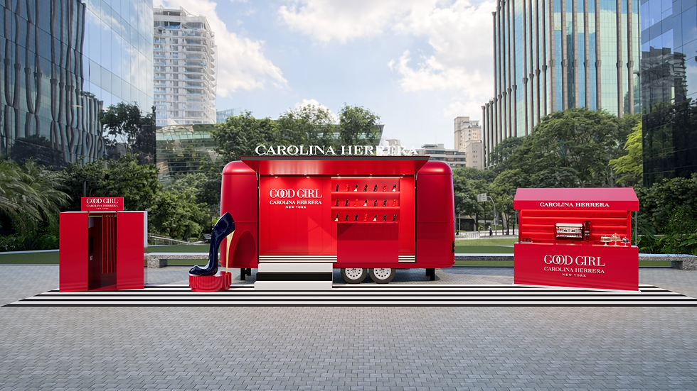 Carolina Herrera inaugura Good Girl Café em São Paulo para celebrar o lançamento de Good Girl Jasmine Absolute