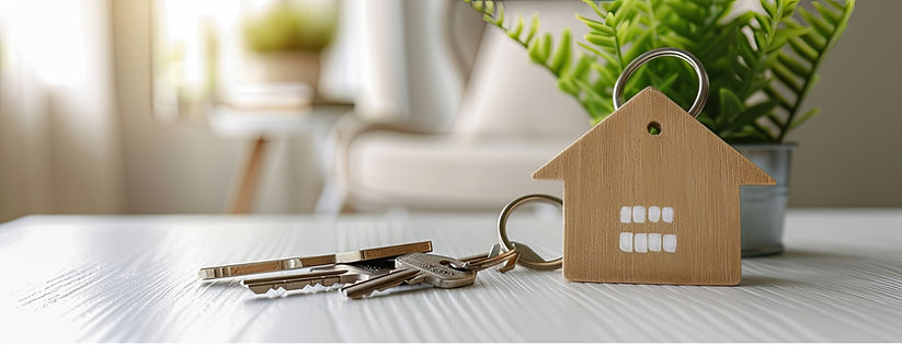 keys-placed-wooden-home-model-pristine-white-table-newly-acquired-apartment-hotel-room-sym