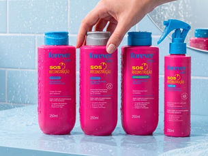 Forever Liss lança SOS Reconstrução para cabelos danificados