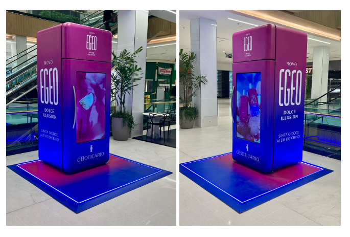 O BOTICÁRIO LEVA EXPERIÊNCIA SENSORIAL PARA PONTOS ESTRATÉGICOS DE SÃO PAULO PARA APRESENTAR EGEO DOLCE ILLUSION