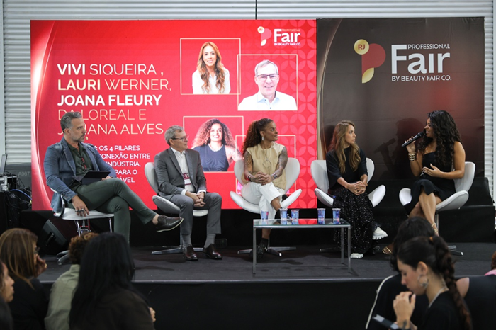 Talk ‘Os 4 Pilares da Beleza’ no palco Hair, com conteúdo gratuito, na Professional Fair Rio de Janeiro (Foto: Divulgação/Beauty Fair/Professional Fair RJ)
