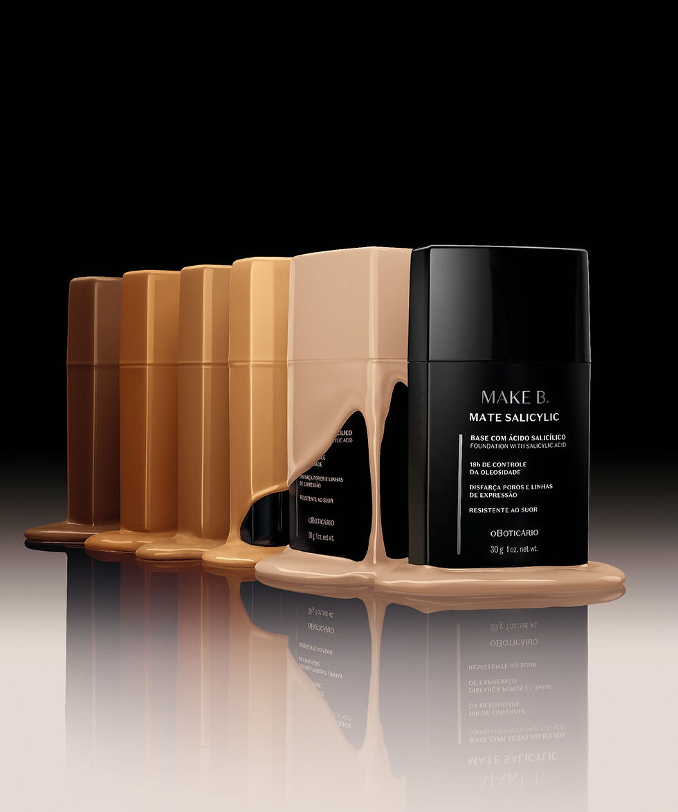 O Boticário reapresenta Make B. Mate Salicylic e eleva o padrão das bases para pele oleosa