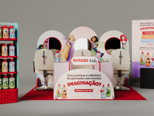 HUGGIES® KIDS INAUGURA O SALÃO DA IMAGINAÇÃO EM ATIVAÇÃO NO SHOPPING ELDORADO
