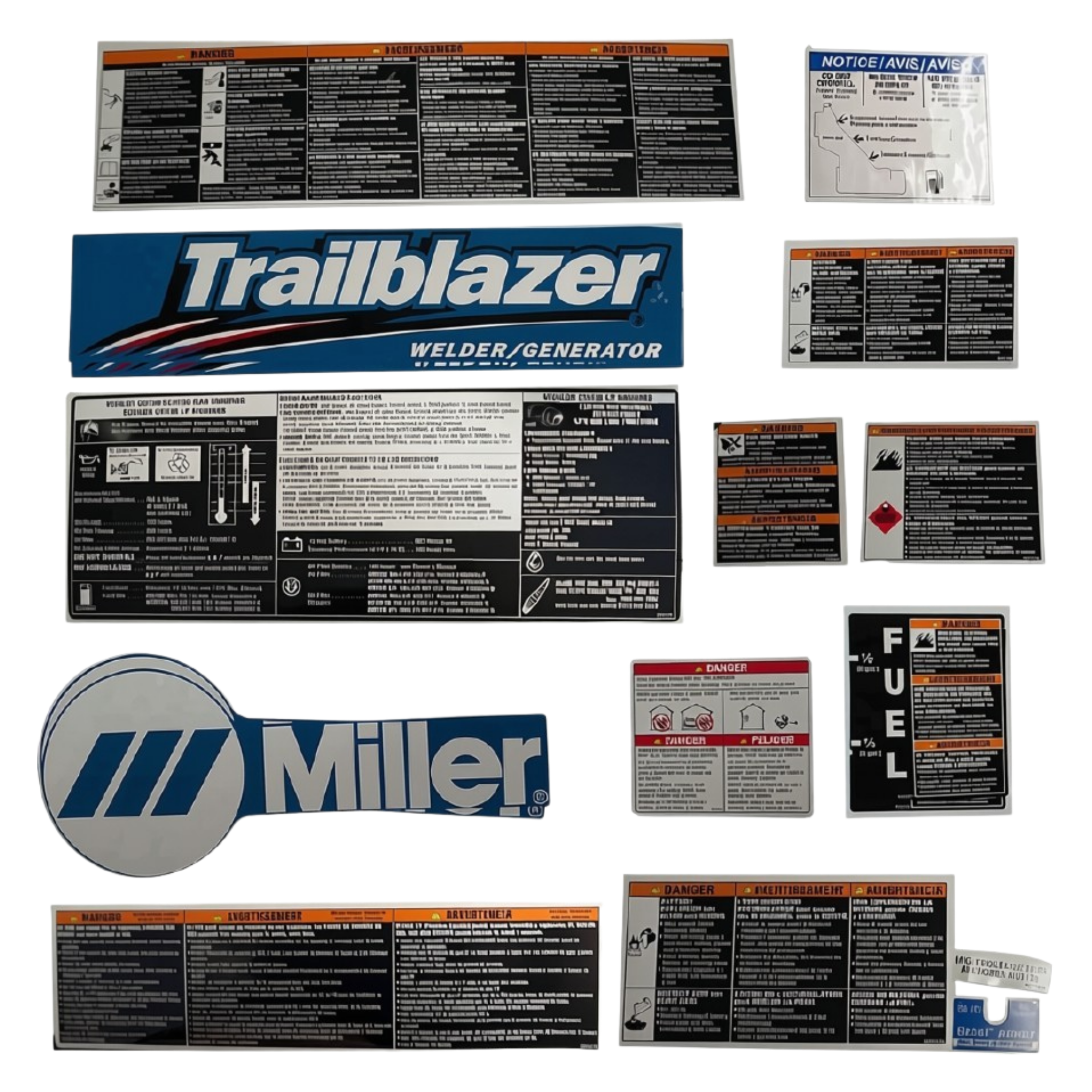 MIL255939 - Miller® Trailblazer 275/325 Label Kit