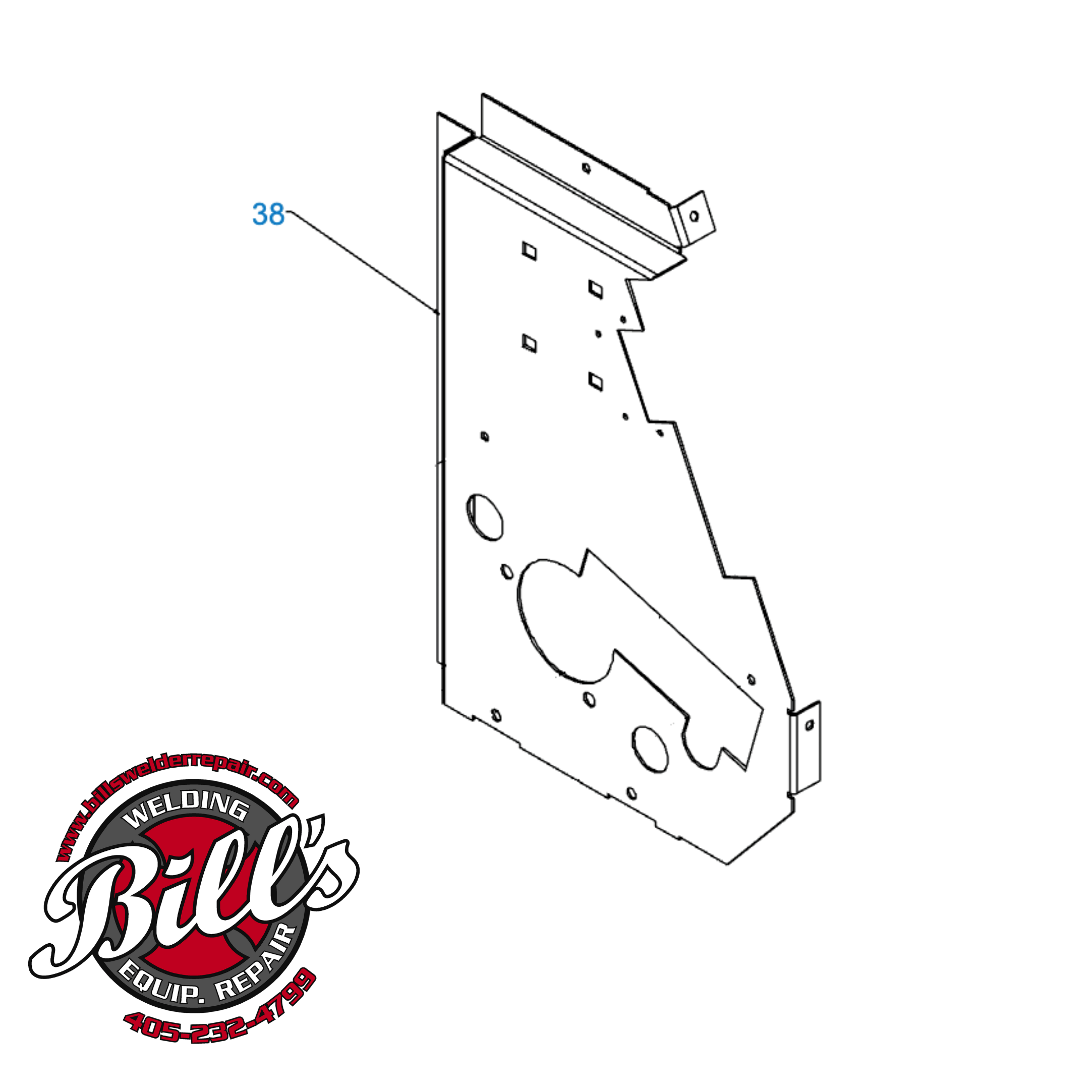MIL212843 - Miller® Drive Motor Adapter Housing