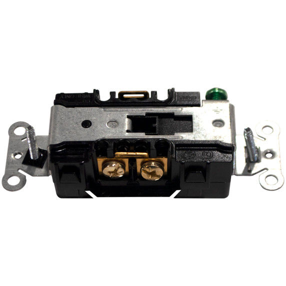 Miniatura: MIL214918 - Miller® 20A 125V 5 -20R NEMA 2P3W Straight Duplex Ground Receptacle