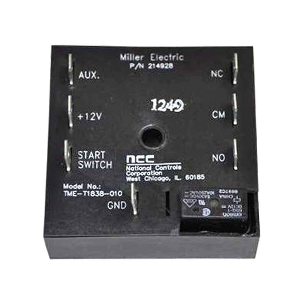 MIL214928 - Miller® 12 VDC 30 Sec Delay On Make/Break Open Timer