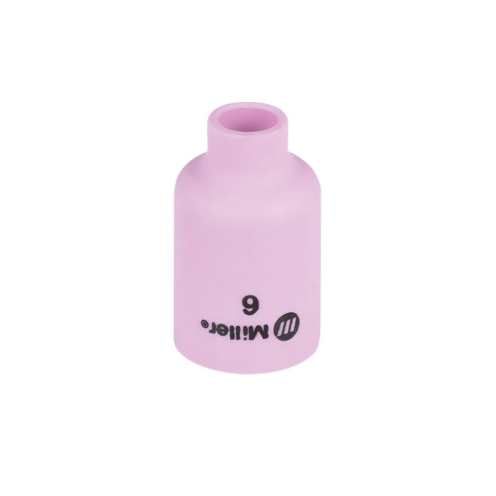 MIL54N16 - Miller® Weldcraft™ Alumina #6 Gas Lens Nozzle - 10 Pack