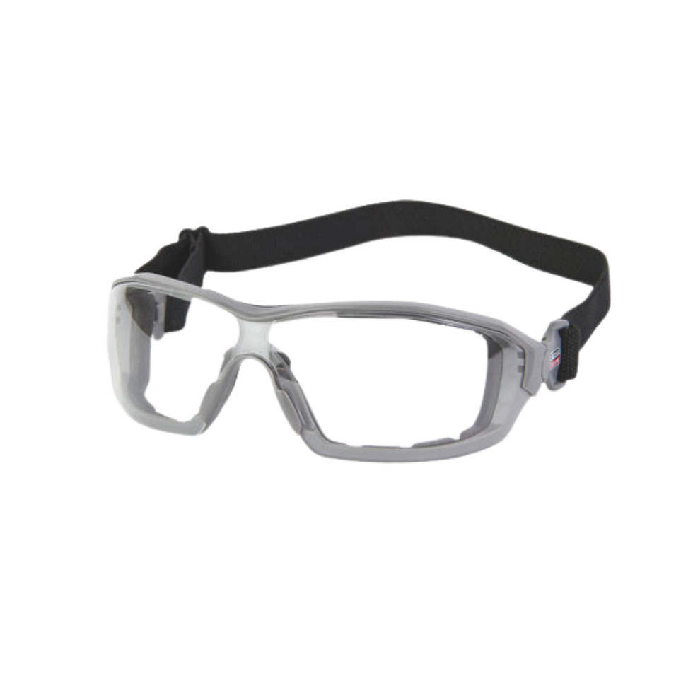 Lincoln® 360 Foam Padded Safety Glasses - Clear Anti-Fog/Scratch Lens